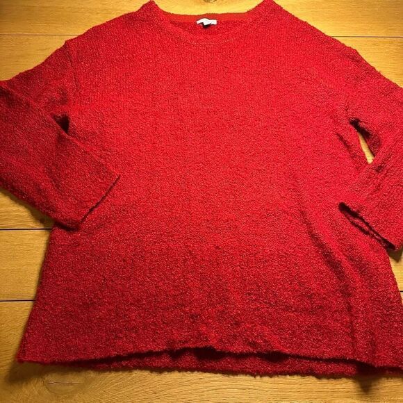 J. Jill wool blend sweater medium red - Picture 1 of 9